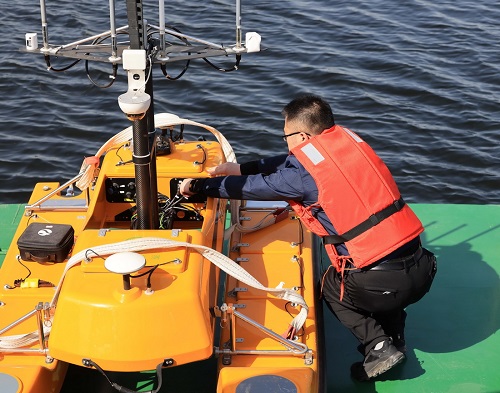 5G无人船助力白洋淀区水质改善